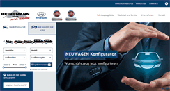 Desktop Screenshot of heinemann-gruppe.de